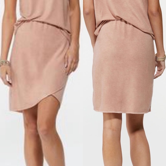 stretchy faux wrap soft Skirt in dusty rose pink color size 22W - 24W NWT - Picture 3 of 9